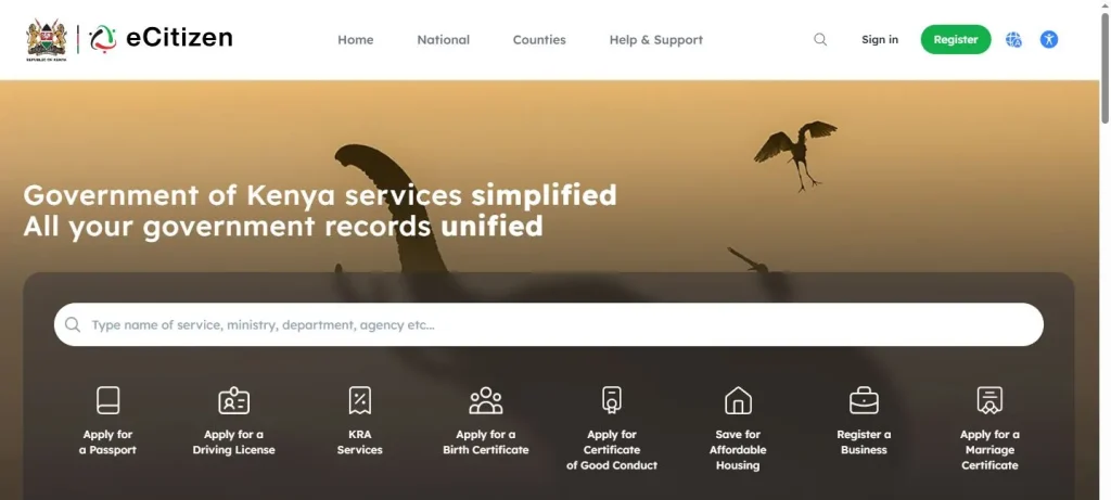 Apply for a Birth Certificate Online