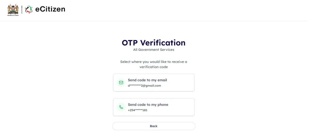 Login eCitizen