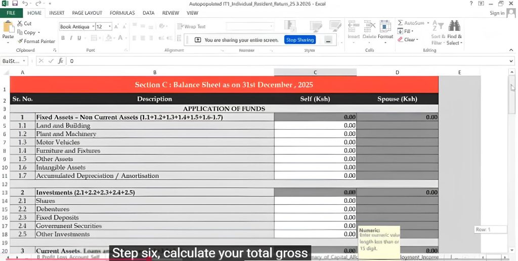 Calculate Your Total Gross Income