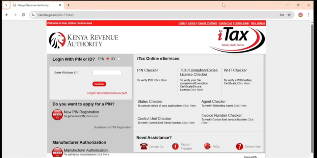 File KRA Tax Returns Using Withholding Tax Certificates