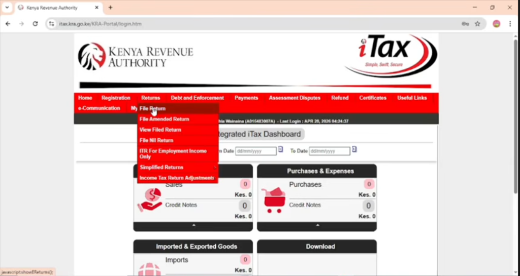 Start Filing Your Return