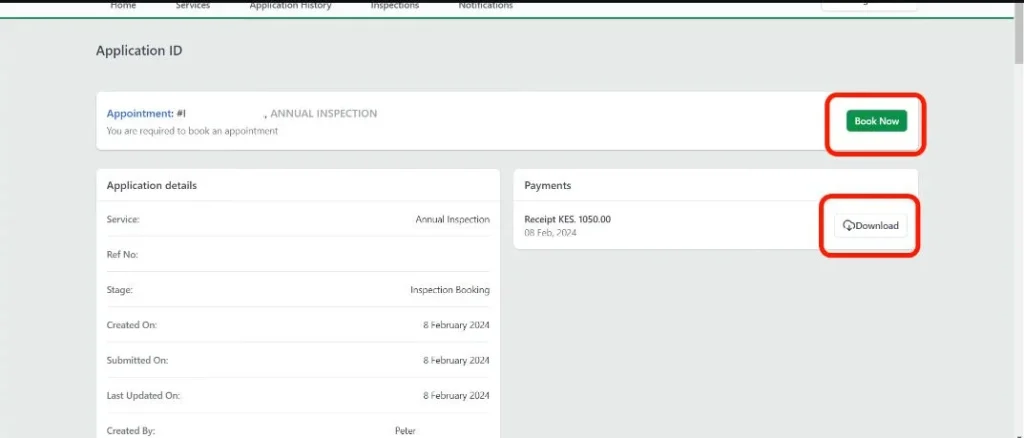 Download Your Payment Receipt