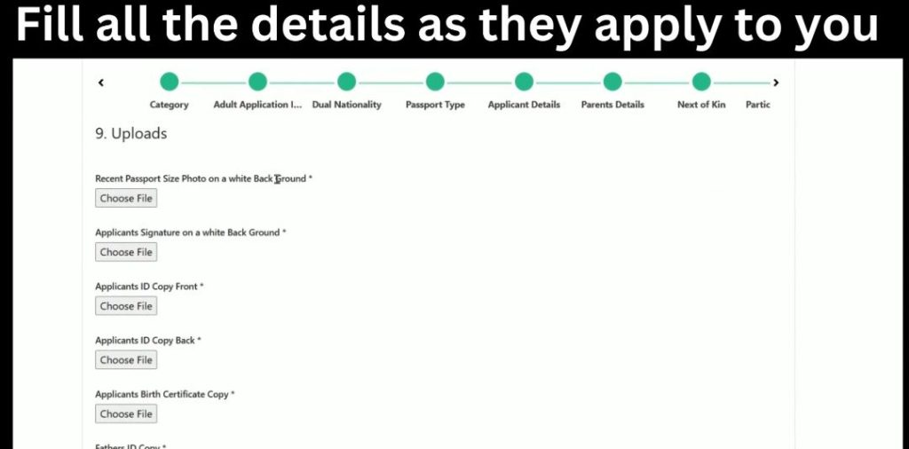 upload documents